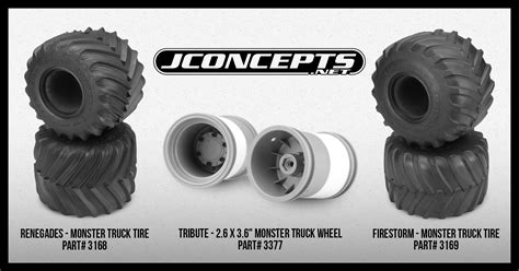 JConcepts New Release – Monster Truck Tires and Wheels – JConcepts Blog