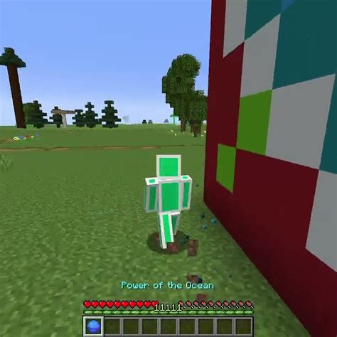 Cursed Op Water Heart In Minecraft Youtube