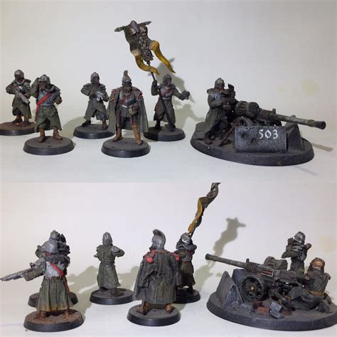 Airbrushed Astra Militarum Autocannon Custom Death Korps Of Krieg