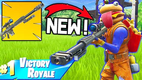 15 KILLS AVEC LE NOUVEAU FUSIL DE SNIPER LOURD SUR FORTNITE BATTLE