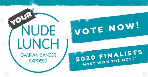 Your Nude Lunch Host With The Most 2020 FINALISTS