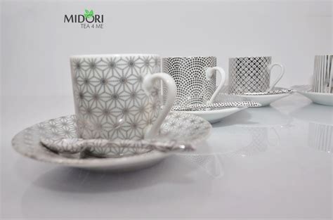 Zestaw Do Espresso Silver Midoritea4me