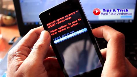 Cara Hard Reset Andromax Youtube