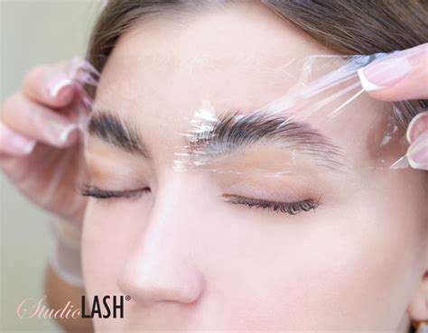 Lash Lift And Brow Lamination Plastic Wrap Studiolash