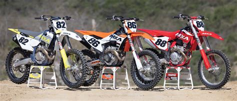 Mxa Shootout Gasgas Mc F Vs Husqvarna Fc Vs Ktm Sxf