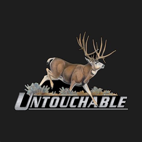 Color Mule Deer Untouchable Decal