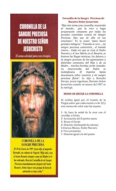 DOCX Devoción a la Preciosísima Sangre de Nuestro Señor Jesucrist1