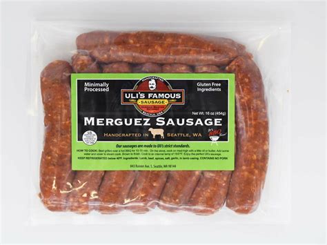 Ulis Famous Merguez Sausage Ulis Famous Sausage