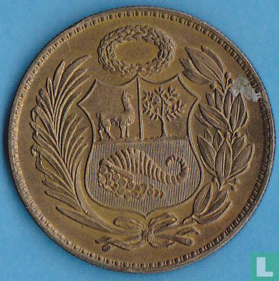 Peru 1 Sol De Oro 1958 Type 2 KM 222 1958 Peru LastDodo