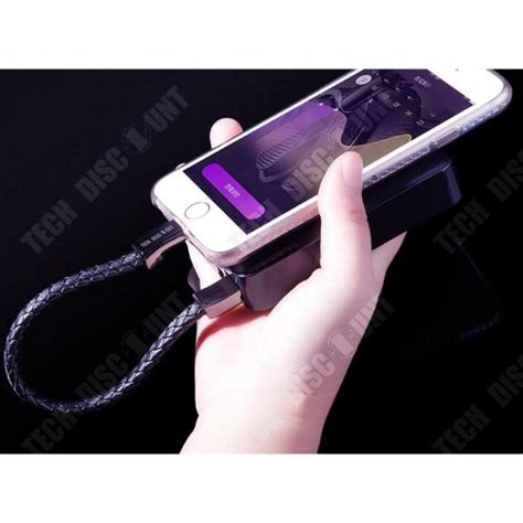 Tech Discount Td C Ble De Donn Es De Bracelet Iphone T L Phone