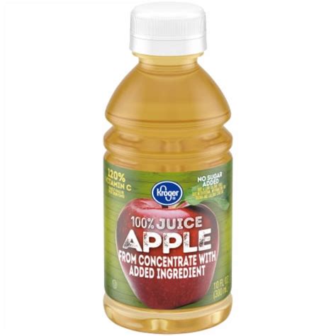 Kroger® 100 Apple Juice 10 Fl Oz Kroger