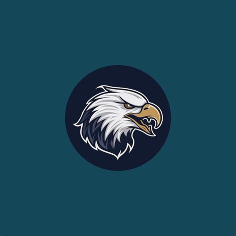 Premium Vector Eagle Head Eagle Logo Symbol Gaming Logo Elegant