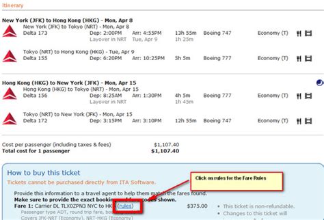 The Flight Deal How To Read Airfare Rules And Use It To Your Advantage