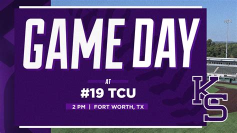 K State Baseball On Twitter Game Day Kstatebsb At No Tcu