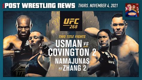 POST News 11/4: UFC 268 Preview