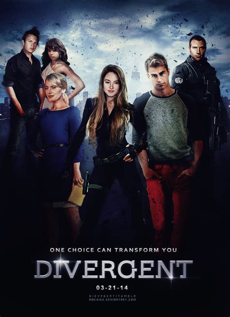 Divergent Movie Poster By Machiee On Deviantart