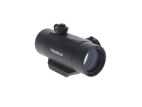 Truglo Traditional 30mm Red Dot Sight Black Flip Up Lens Cap