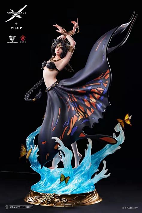 1 4 Scale Licensed Butterfly Dance Princess Aeolian With LED Ghost