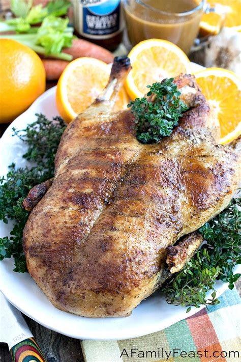 Tender And Juicy Roasted Orange Ale Roasted Duck With A Rich And Delicious Pan Sauce Make This