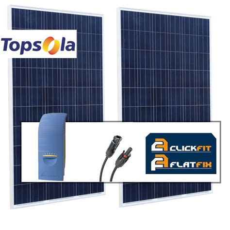 2 Zonnepanelen Topsola Compleet Pakket 480 Wp Duurzame Zonnepanelen Nl