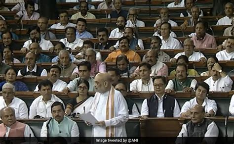 Lok Sabha Adopts Resolution Appealing For Peace In Manipur News Today