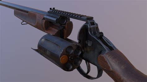 Artstation Revolver Shotgun Mts 255