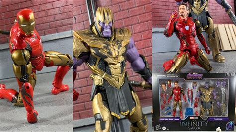 Marvel Legends Infinity Saga Iron Man Mark 85 Thanos Endgame 2 Pack