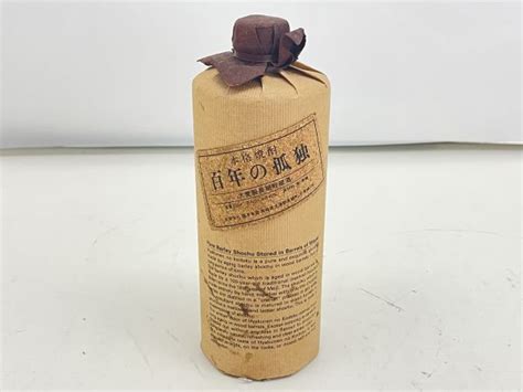 【傷や汚れあり】u354 N38 42 未開栓 百年の孤独 本格焼酎 720ml 40 大麦製長期貯蔵酒 現状品②の落札情報詳細