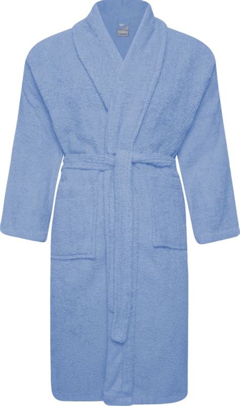 Mens And Ladies Bathrobe 100 Cotton Terry Towelling Shawl Dressing Gown