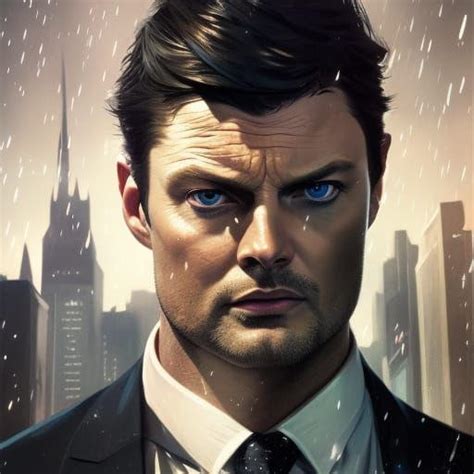 Karl Urban As Bruce Wayne Ai Generated By Alraken On Deviantart