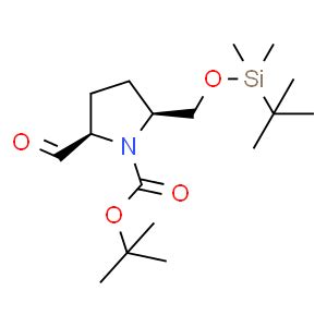 Cis 1 Boc 2 Tert Butyl Dimethyl Silanyloxymethyl 5 Formyl Pyrrolidine