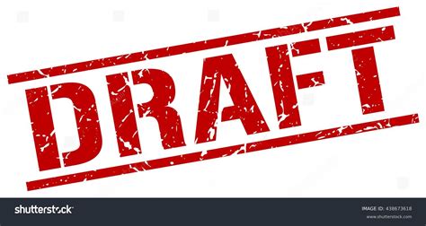 Draft Stampstampsigndraft Stock Vector 438673618 - Shutterstock