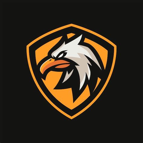 Plantillas De Logotipos De Eagle Esports Vector Premium