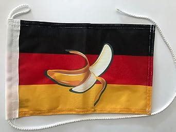 Flagge Deutschland Bananenrepublik Banane Fahne X Cm