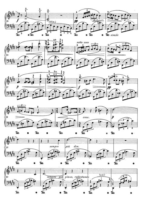 Frederic Chopin Nocturne In C Sharp Minor Op Posth Free Sheet Music