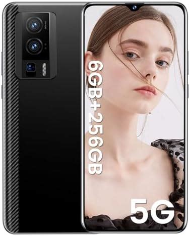 VIQEE K60 Pro Téléphone portable débloqué 5G 6 Go 256 Go Android 13