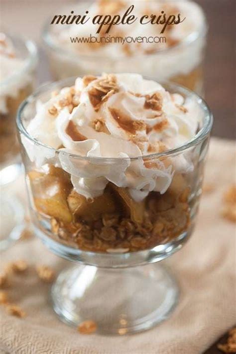 Mini Caramel Apple Crisp Recipe