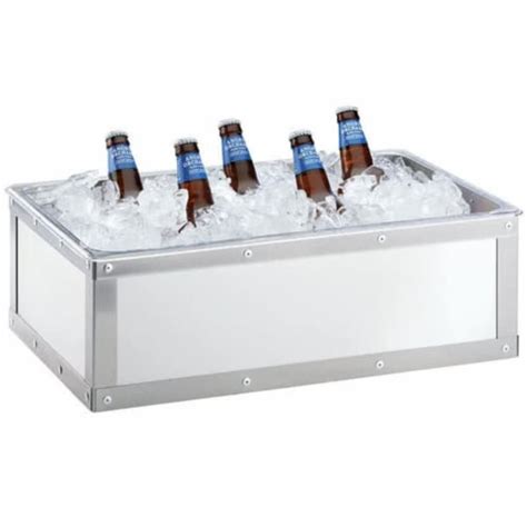 Cal Mil 3395 12 55 Urban 12 X 20 In Ice Housing Stainless Steel