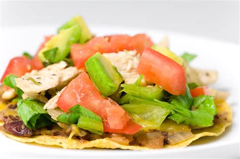 Cilantro Lime Chicken Tostada Life S Ambrosia