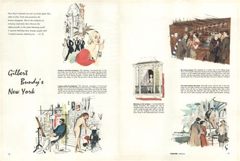Gilbert Bundys New York Esquire February 1956