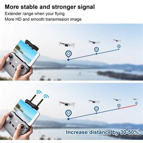 Yagi Uda Antenna Booster For Dji Air 2s 58 Ghz Remote Control Signal Range Extender For Dji