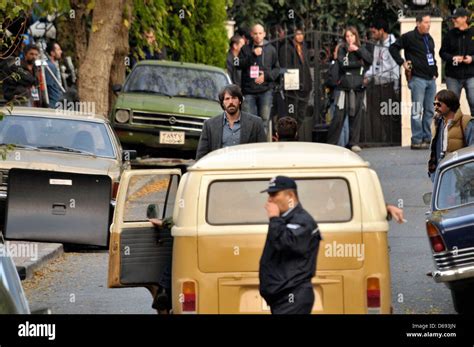 Ben Affleck on the set of his new film 'Argo' 'Argo' is set during the ...