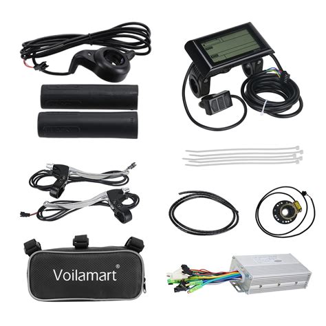 Voilamart 28 LCD Electric Bicycle Motor Conversion Kit 48V 1000W Front