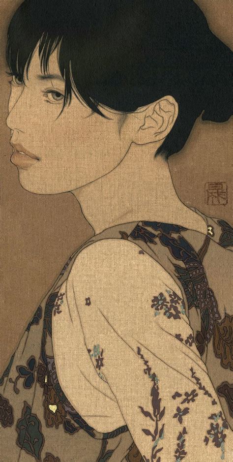 池永康晟手を繋ぐゆうIkenaga Yasunari hold hands Yuu 日本画 アジアのアート インスピレーション