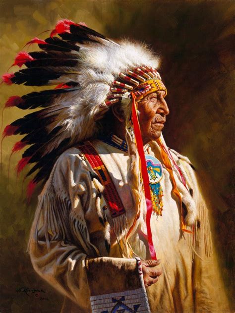 Brule Chief Native American Art Native American Indians Native