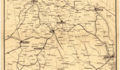 Central Of Georgia Railroad Map the Usgenweb Archives Digital Map ...