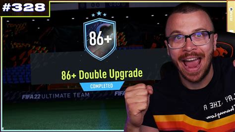 FIFA 22 MY NEW 86 DOUBLE UPGRADE FUT CHAMPIONS REWARDS OMG WE