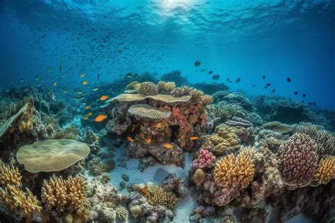 Premium Photo Enchanting Underwater Wonderland Captivating Coral Reef