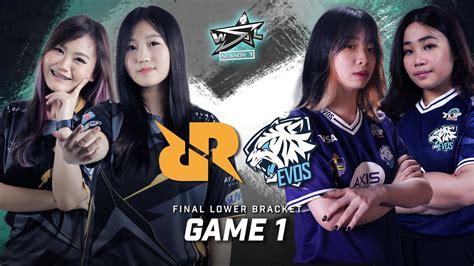 Rrq Mika Vs Evos Lynx Game 1 Final Lower Bracket Wsl S3 Playoff Day