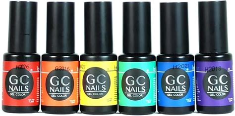 Gc Nails Set De Esmaltes De Paso Gama Bel Color Geles Surtidos